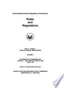 Rules and Regulations