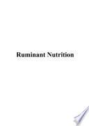 Ruminant Nutrition