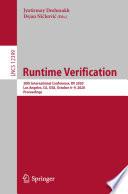 Runtime Verification