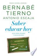 Saber educar hoy