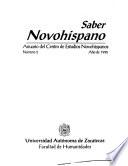 Saber novohispano