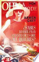 ¿Sabes lo que pasa cuando dices que me quieres?