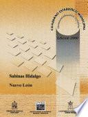 Sabinas Hidalgo estado de Nuevo León. Cuaderno estadístico municipal 2000