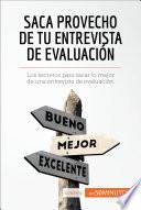 Saca provecho de tu entrevista de evaluación