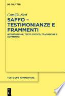 Saffo - testimonianze e frammenti