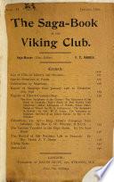 Saga-book of the Viking Club