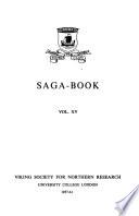Saga Book of the Viking Society for Northern Research
