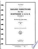 Sailing Directions for Northern U.S.S.R.: Mys Kanin Nos to Ostron Dikson