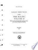 Sailing Directions for the Baltic