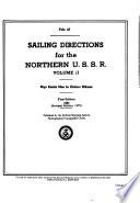 Sailing Directions for the Northern U.S.S.R.