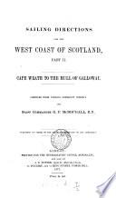 Sailing Directions for the West Coast of Scotland