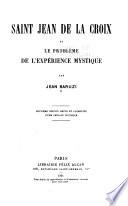 Saint Jean de la Croix et la problème de l'expérience mystique