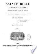 Sainte Bible, 1