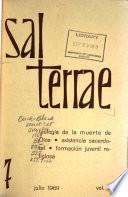 Sal Terrae. Parte Teórica