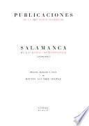 Salamanca en las letras contemporáneas
