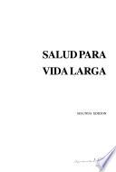 Salud para vida larga
