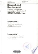 Sampling Strategies for Estimating the Magnitude and Importance of Internal Phosphorus Supplies in Lakes