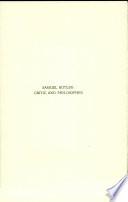 Samuel Butler: Critic and Philosopher...