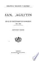 San Agustín en el XV centenario de su muerte (430-1930)
