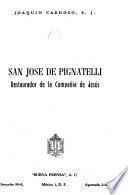 San Jose de Pignatelli, restaurador de la Compa?nía de Jesús