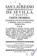 San Laureano, obispo metropolitano de Sevilla, y martyr