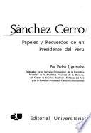 Sánchez Cerro