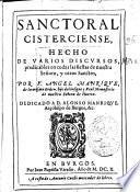 Sanctoral cisterciense