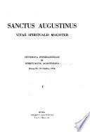 Sanctus Augustinus vitae spiritualis magister