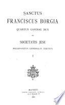 Sanctus Franciscus Borgia