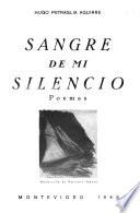 Sangre de mi silencio