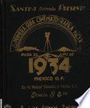 Santini publicista presenta la primera guía cinematográfica mexicana para el año de 1934