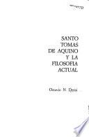 Santo Tomás de Aquino y la filosofía actual