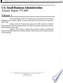 SBA Annual Report