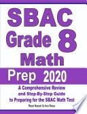 SBAC Grade 8 Math Prep 2020