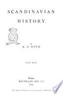 Scandinavian History by E. C. Otté