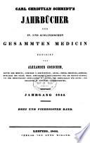 Schmidt's Jahrbücher der in- und ausländischen gesammten Medizin