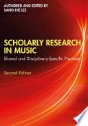 Scholarly Research in Music