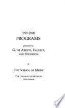 School of Music Programs
