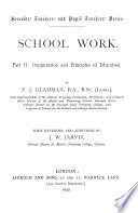School work. with revisions, additions by J.W. Jarvis