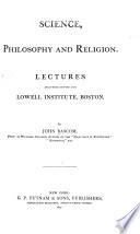 Science, Philosophy and Religion
