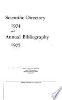 Scientific Directory and Annual Bibliography