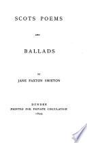 Scots Poems and Ballads