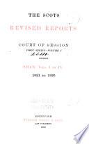 Scots Revised Reports