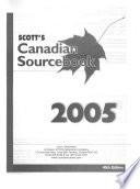 Scott's Canadian Sourcebook
