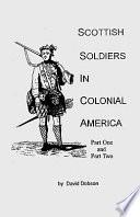Scottish Soldiers in Colonial America