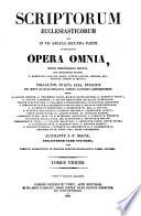 Scriptorum ecclesiasticorum qui in VII saeculi secunda parte floruerunt opera omnia