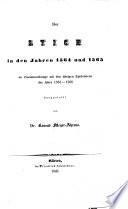 “Der” Stich in den Jahren 1564 und 1565