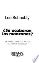Se acabaron las maanzanas?