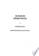 Se buscan dramaturgos
