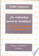 ¿Se entienden nuestras homilías?